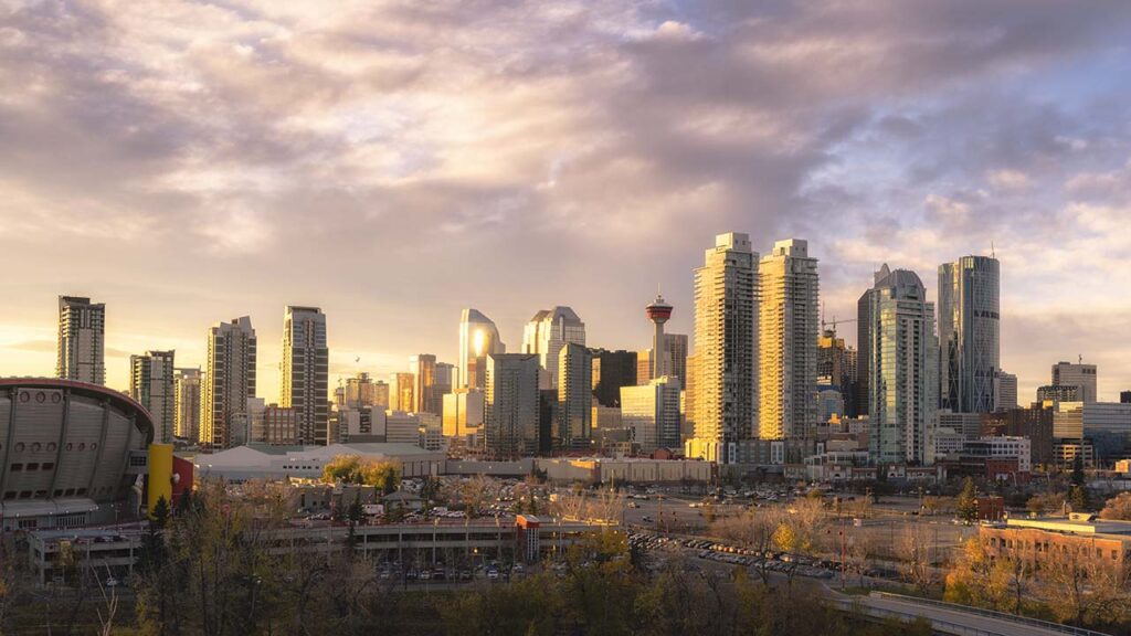 What do you know about the four quadrants of Calgary?